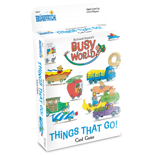 Richard Scarry Things That Go Card Game