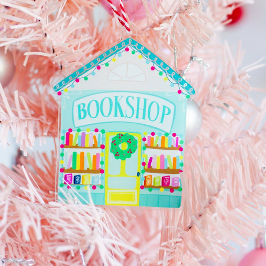 Emily Cromwell - Bookshop Christmas Ornament