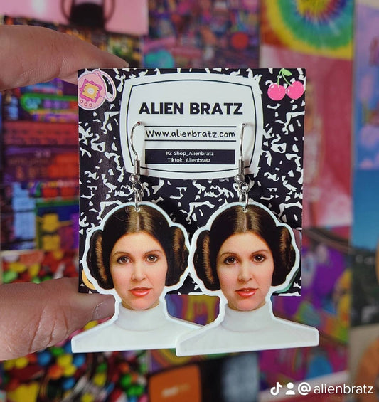 Earrings - Princess Leia