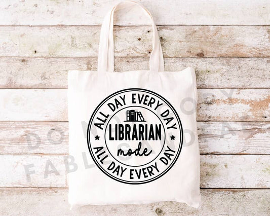 Fables and Fae - Librarian Mode Inspired Tote Bag