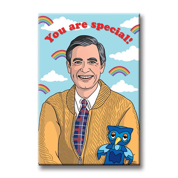 Mister Rogers You are Special Magnet
