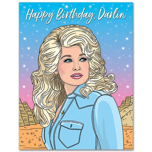 The Found - Dolly Happy Birthday Darlin' Card
