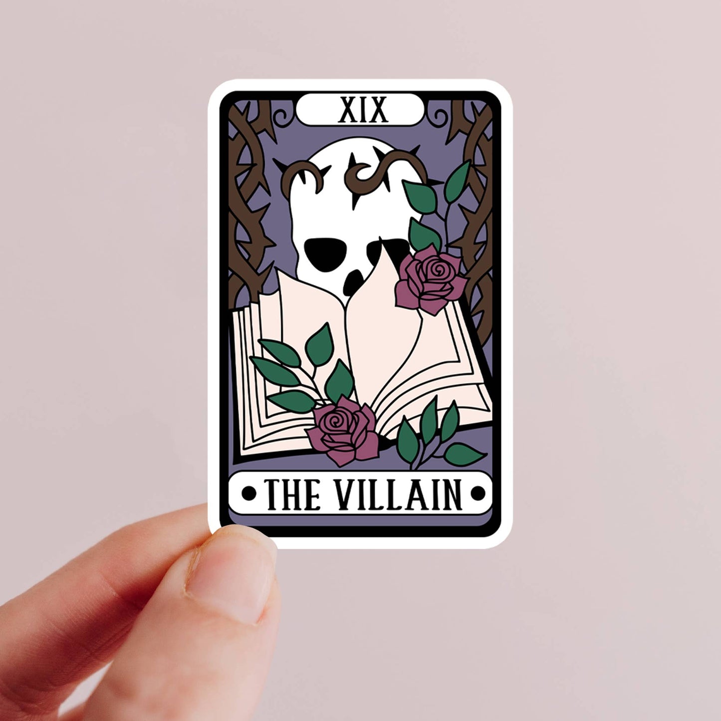 Alliterates - The Villain Sticker