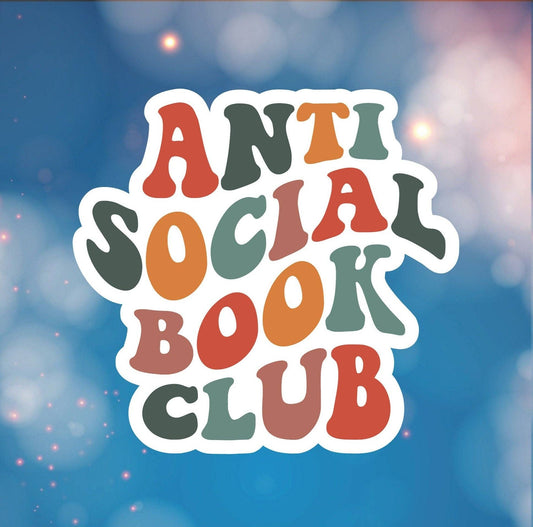 Fables and Fae - Anti Social Book Club Sticker