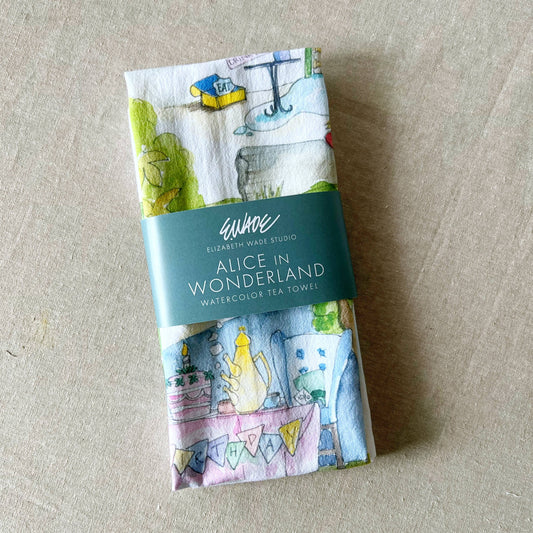 Alice’s Adventures in Wonderland Tea Towel